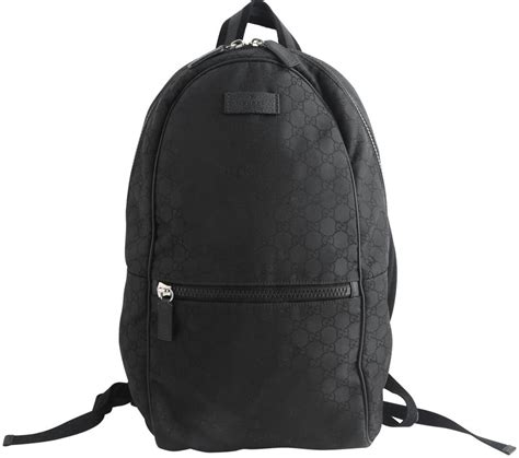 gucci golden logo backpack|Gucci guccissima slim backpack.